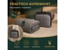 Waidmeister Gewichtsdecke 7 kg Grau mit Glasperlen und Tragetasche Bild 3