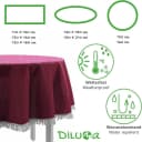 Waidmeister Gartentischdecke PVC Tischdecke für Indoor & Outdoor Bild 4
