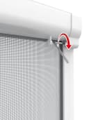 Waidmeister Insektenschutzrollo Alu Fenster easyHOLD Anthrazit Bild 4