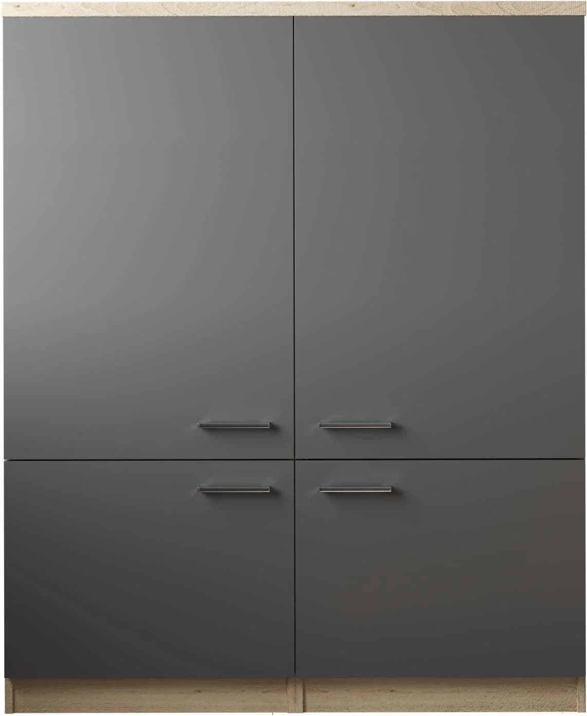 Mehrzweckschrank-Set RESPEKTA "Merle" Grau - Bild 2