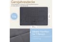 Herlag Gewichtsdecke 6kg 135x200cm Anti-Stress Therapiedecke Bild 4