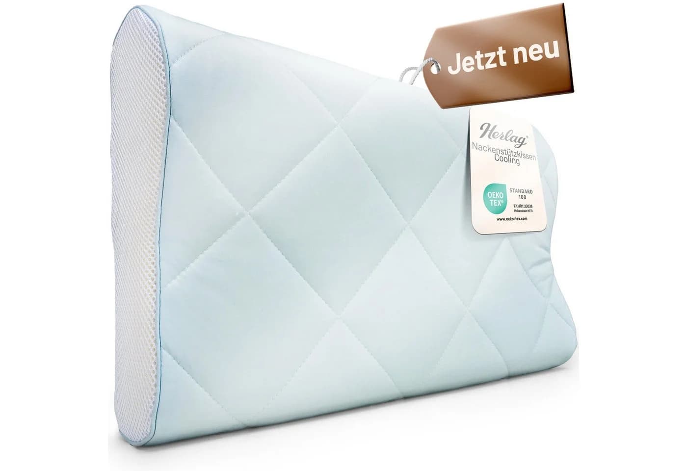 Herlag Nackenstützkissen Cooling mit Memory-Schaum und kühlendem Bezug - Bild 2