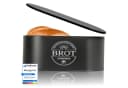 IDEALTASTIC Brotkasten Schwarz 2-in-1 mit Schneidebrett Bild 2