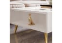 yourhouse24 Couchtisch ONYX Goldene Beine Hochglanz Bild 3