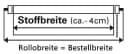 K-HOME Doppelrollo Wellen Design Beige Polyester Bild 5