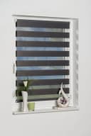 K-HOME Doppelrollo Maringa Klemmfix Grau Polyester Bild 2