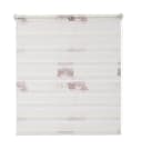 K-HOME Doppelrollo Delphi Taupe Polyester Klemmfix Bild 2