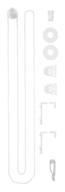 K-HOME Doppelrollo Delphi Taupe Polyester Klemmfix Bild 5