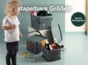 uandu home Vorratsdose Schwarz mit Griff und Luftlöchern Bild 5