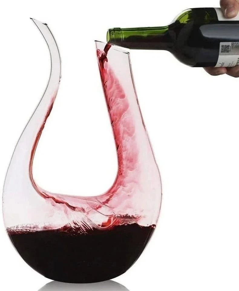 LACARI Glas Weinkaraffe Design 1,5 Liter Transparent - Bild 2