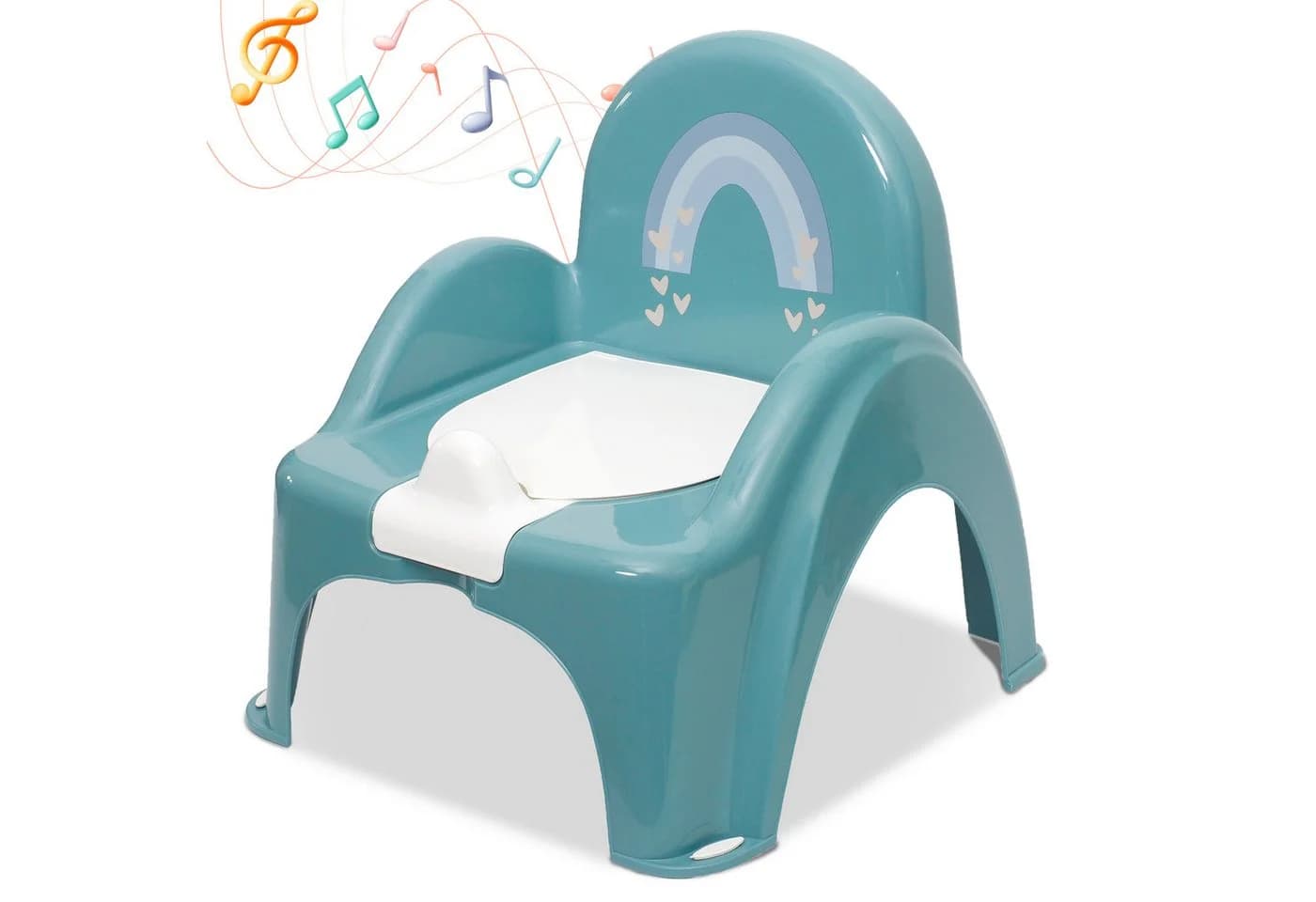Babykajo Töpfchen mit Musik Grün - Kinder Töpfchen mit Anti-Rutsch-Beschichtung - Bild 2