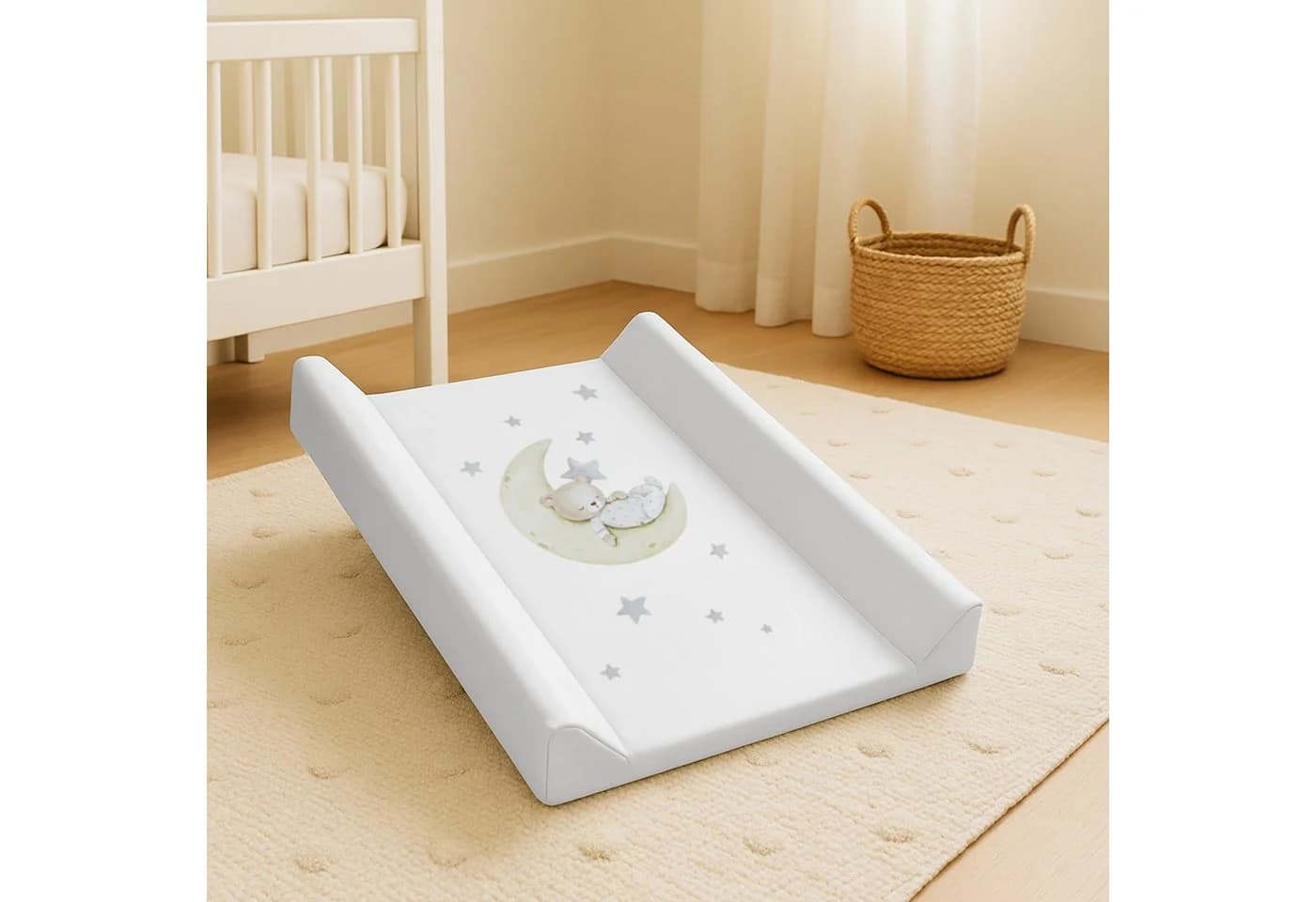 Babykajo Wickelauflage 50x70 cm Weiß Wasserabweisend Gepolstert - Bild 3
