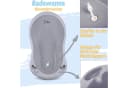 Babykajo Babybadewanne mit Ständer Grau 5-tlg. Set Bild 3