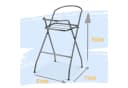 Babykajo Babybadewanne mit Ständer 8-tlg. Blau Bild 5