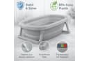 Babykajo Babybadewanne faltbar mit Thermometer und Abfluss Bild 1