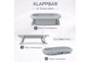 Babykajo Babybadewanne faltbar mit Thermometer und Abfluss Bild 3