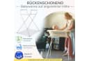 Babykajo Babybadewanne 4-tlg. Rosa Faltbar mit Ständer Bild 4