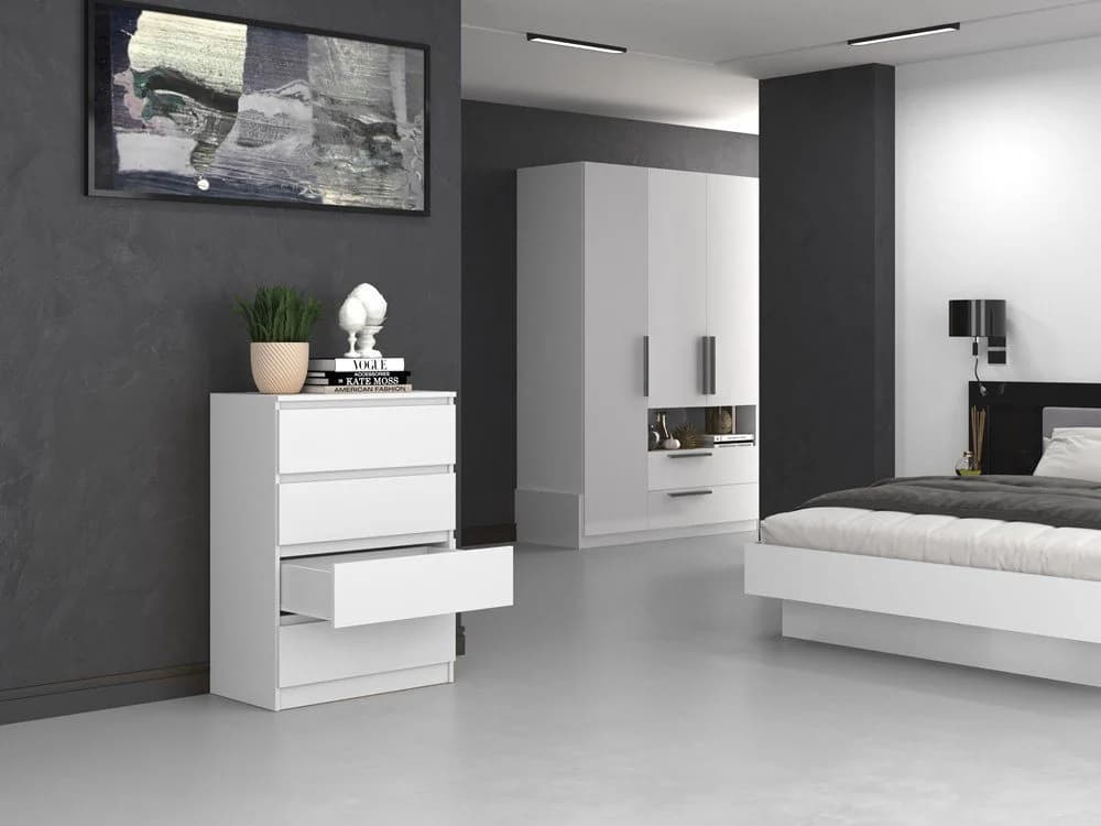 Home Collective Kommode Weiß mit Schubladen - Bild 4