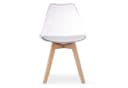 Home Collective Esszimmerstuhl transparent mit Kunststoffbeinen Bild 5