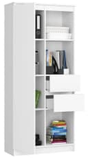 Home Collective Bücherregal Schrank Büroregal weiß Bild 1