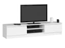 Home Collective TV-Schrank 160cm Weiß Moderner Lowboard Bild 2
