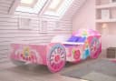 Kids Collective Kinderbett Kutsche mit Rausfallschutz Bild 2