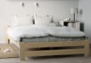 Home Collective Holzbett Kiefer Massivholz Skandi Boho Bild 2