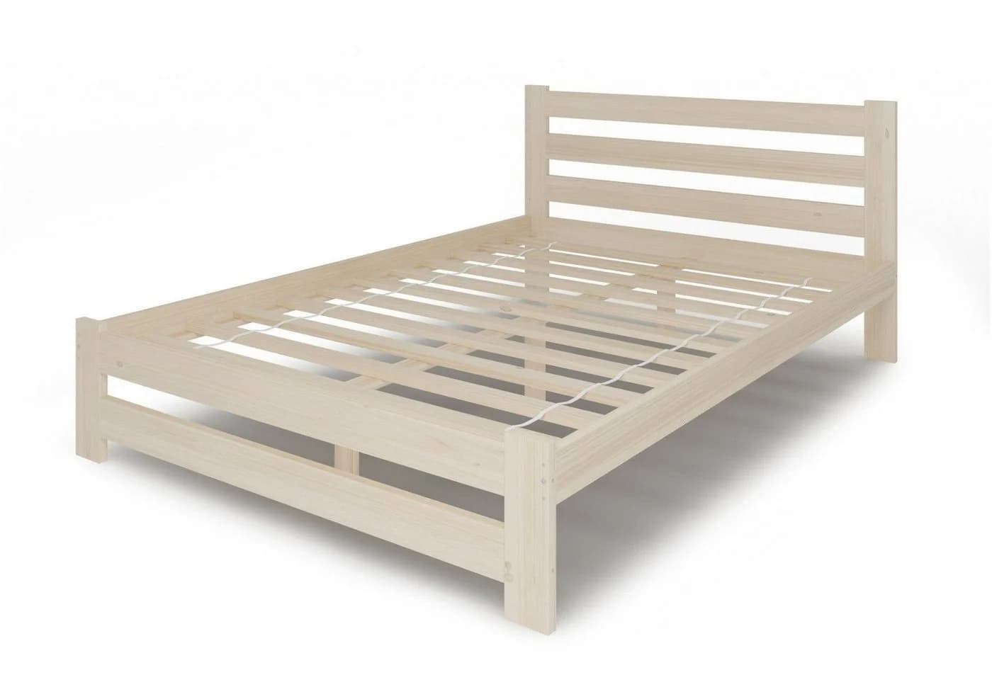 Home Collective Holzbett Kiefer Massivholz Modern Skandi Landhaus - Bild 5