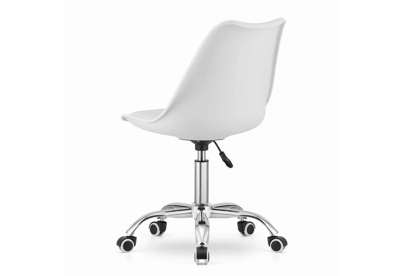 Home Collective Drehstuhl Weiß Höhenverstellbar mit Rollen - Bild 4
