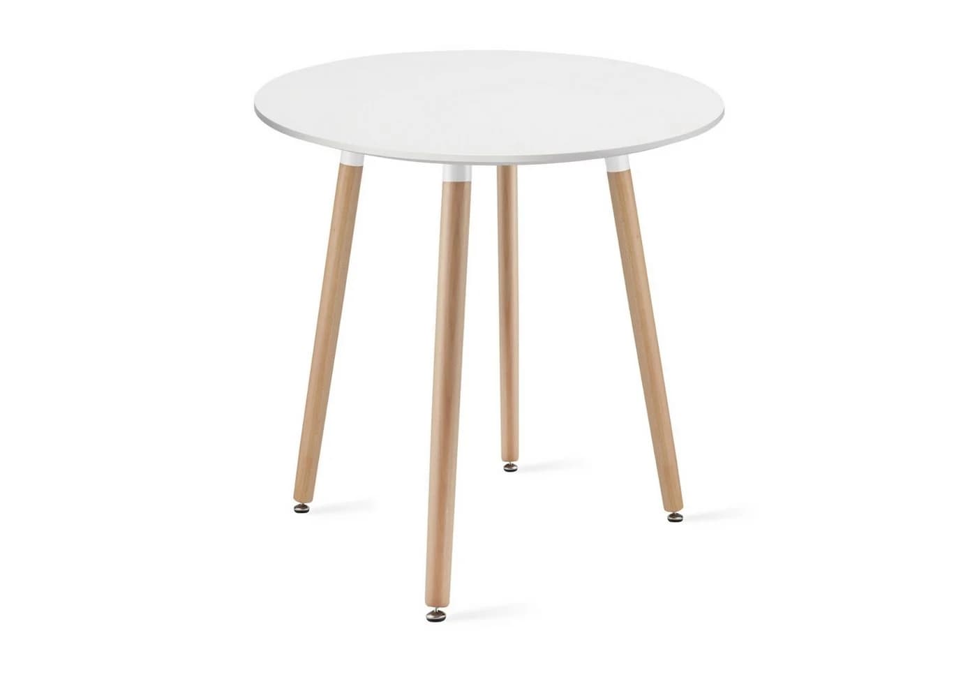 Home Collective Runder Esstisch 80 cm Durchmesser Weiß - Bild 2