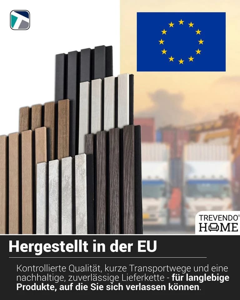 Kosche Akustikpaneele Travertin Grey - Bild 5