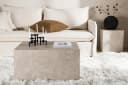 BOURGH Couchtisch VERONA Beige Marmor Optik Modernes Design Bild 5
