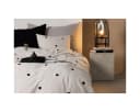 BOURGH Nachttisch VERONA Beige Marmor Optik Bild 1