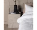 BOURGH Nachttisch VERONA Beige Marmor Optik Bild 2
