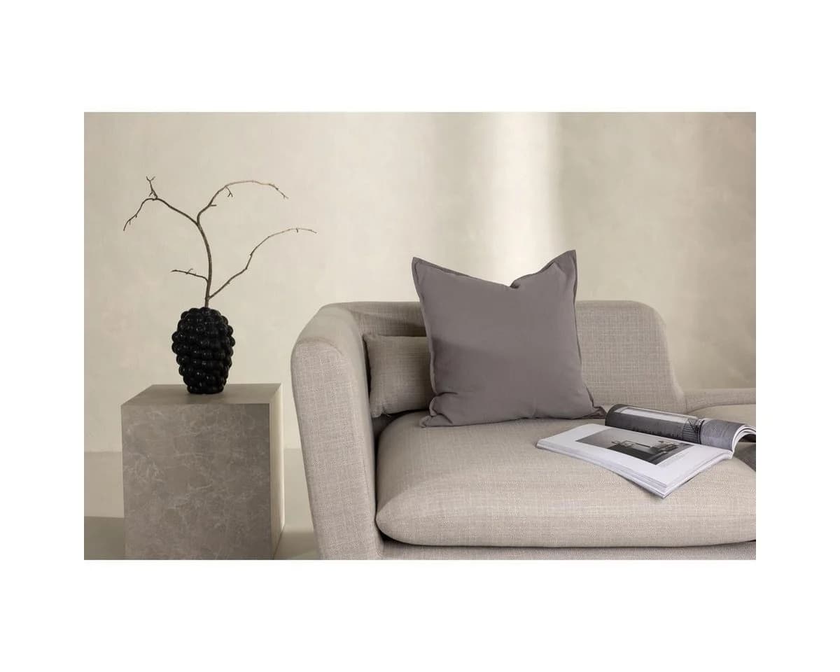 BOURGH Nachttisch VERONA Beige Marmor Optik - Bild 5