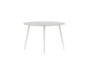 BOURGH Esstisch PLAZA Rund Beige MDF Stahl Bild 5