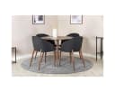 BOURGH Esstisch FLORENZ Rund Walnuss Modern Bild 2