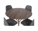 BOURGH Esstisch FLORENZ Rund Walnuss Modern Bild 3
