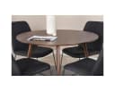 BOURGH Esstisch FLORENZ Rund Walnuss Modern Bild 4