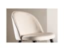 BOURGH Esszimmerstuhl VILVI 2er Set Beige Samt Bild 4