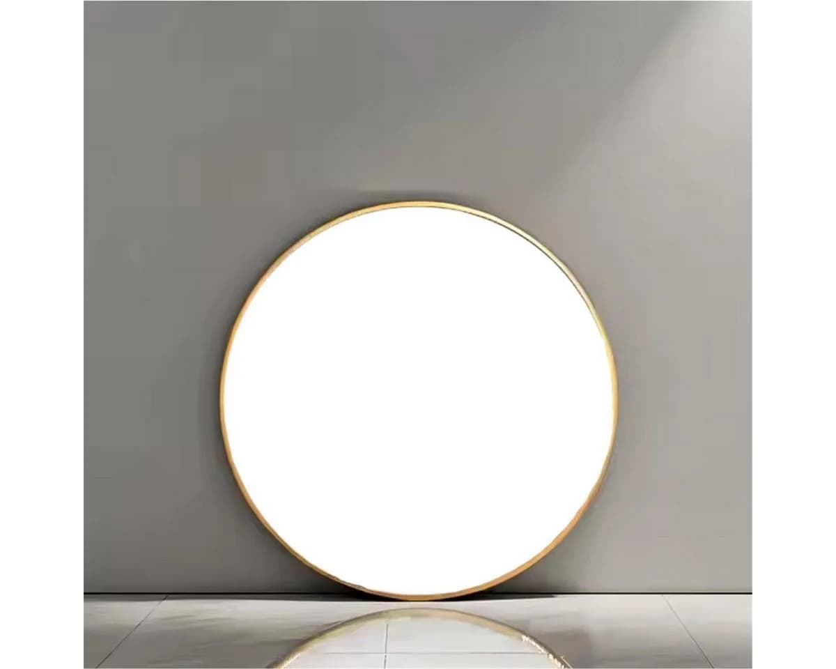 BOURGH Wandspiegel CLARITE Rund 90cm Gold Aluminium - Bild 4