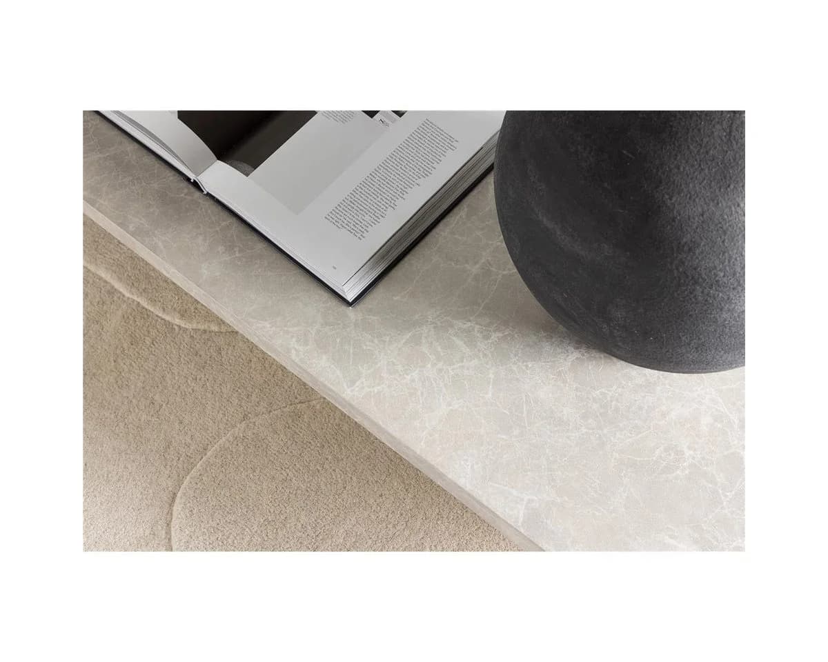 BOURGH Couchtisch MAILAND Beige Marmor Optik Modern - Bild 3