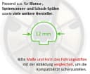keenberk Küchenspüle Drehknopf 44mm matte Chrom-Optik Ersatzteil Bild 5