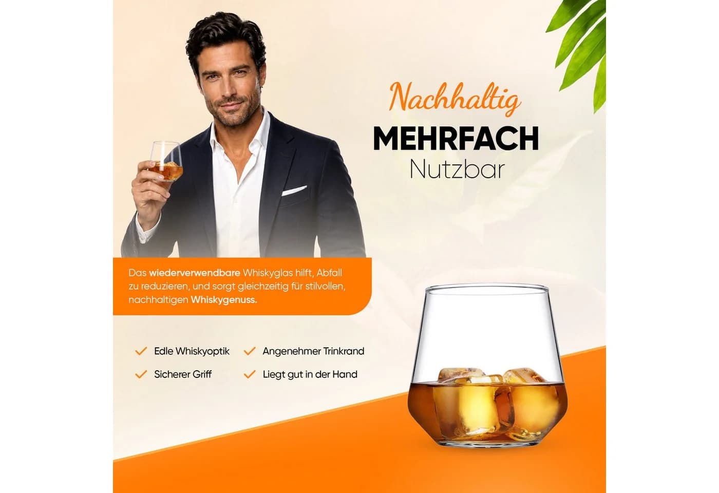 Pasabahce Allegra Whiskyglas 6-tlg. Glas Set Transparent - Bild 4