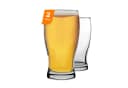 LAV Belek Bierglas-Set 6-tlg. 580ml Glas Transparent Bild 2