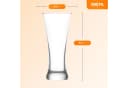 LAV Gläser-Set Sorgun 6-tlg. Transparent Bierglas 380ml Bild 1