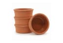 VIAPOT FLORYA Tonschale 4er-Set Terrakotta Braun Glasur Bild 2