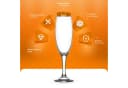 LAV Gläser-Set Empire Champagnerflöten 6-tlg. Glas Transparent Bild 5