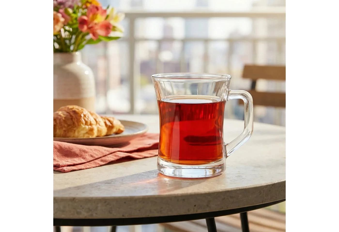 LAV Gläser-Set Zen+ Tassen 6-tlg. Glas Transparent