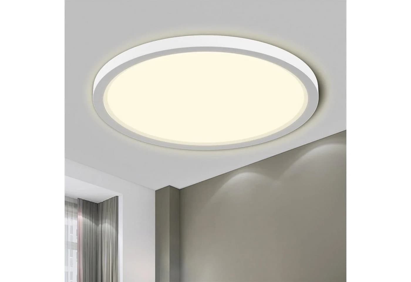 LQWELL LED Deckenleuchte LED-CEIL-RUND Weiß IP44 18W 1600LM - Bild 2